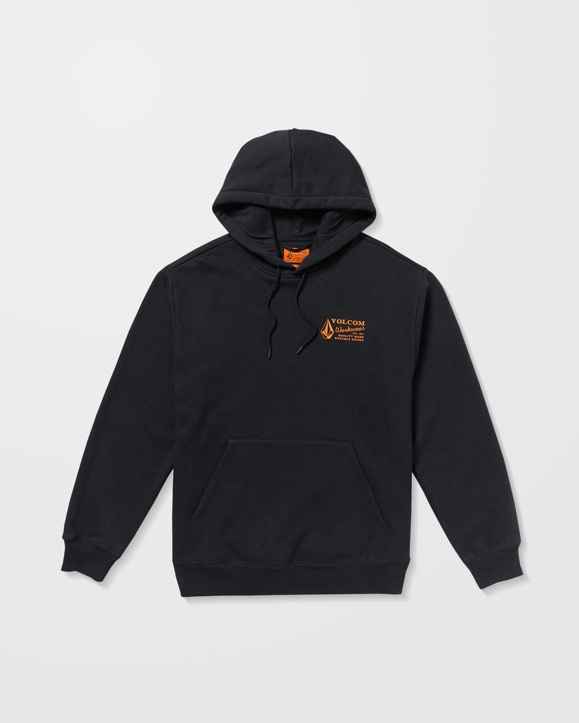 Sudadera Con Capucha Workwear - Black