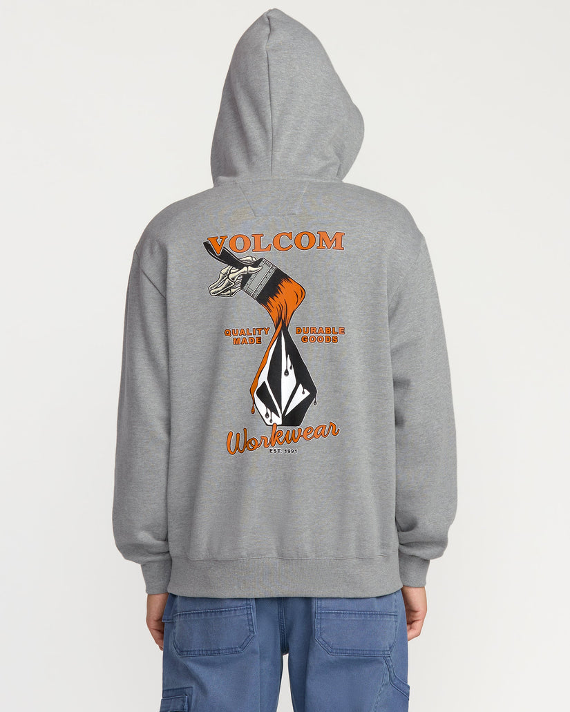Sudadera Con Capucha Workwear - Heather Grey