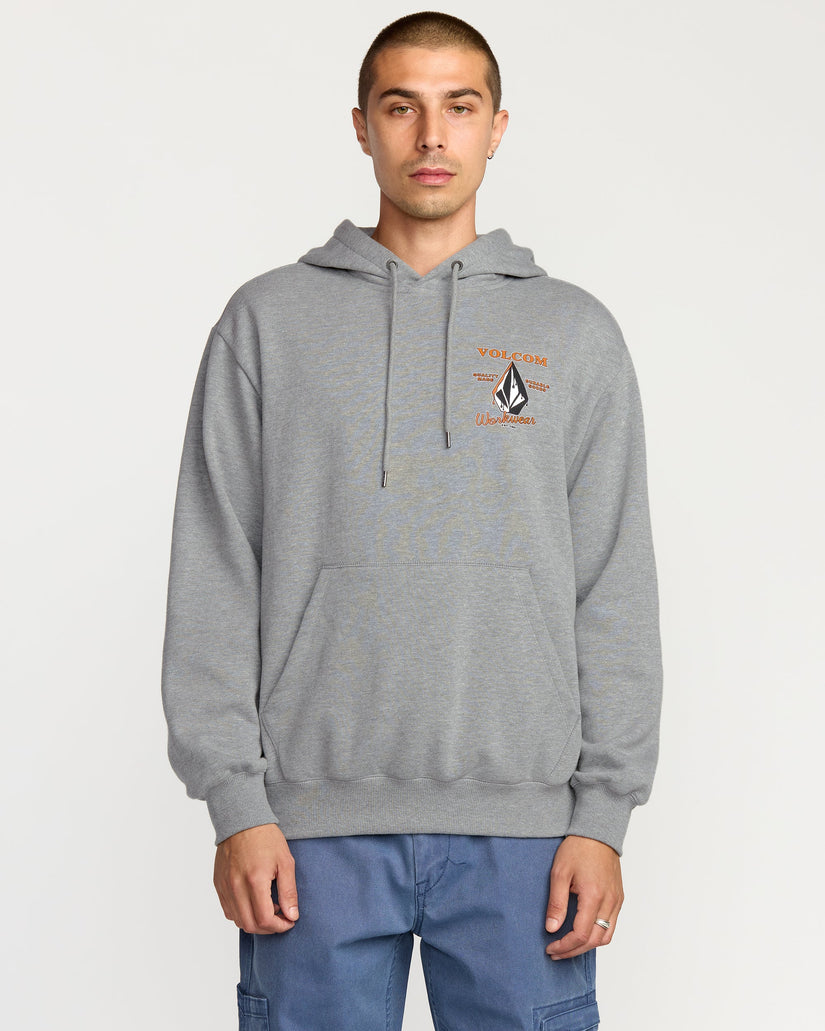 Sudadera Con Capucha Workwear - Heather Grey
