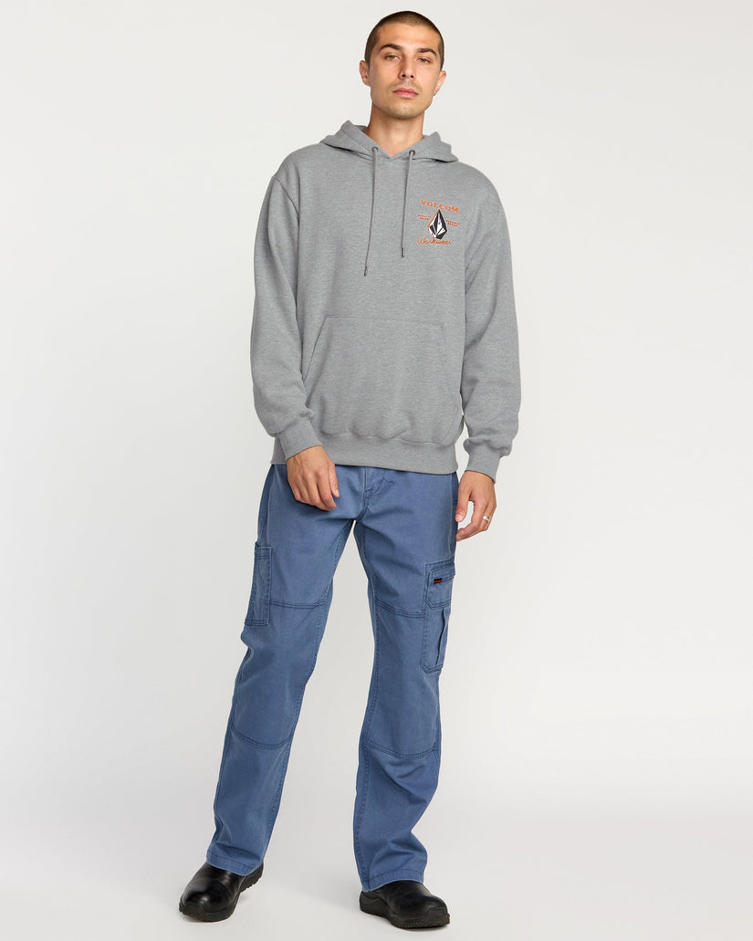 Sudadera Con Capucha Workwear - Heather Grey