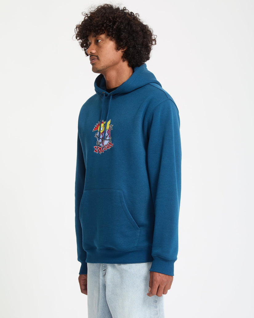 Sudadera Con Capucha Noder - Cosmic Blue