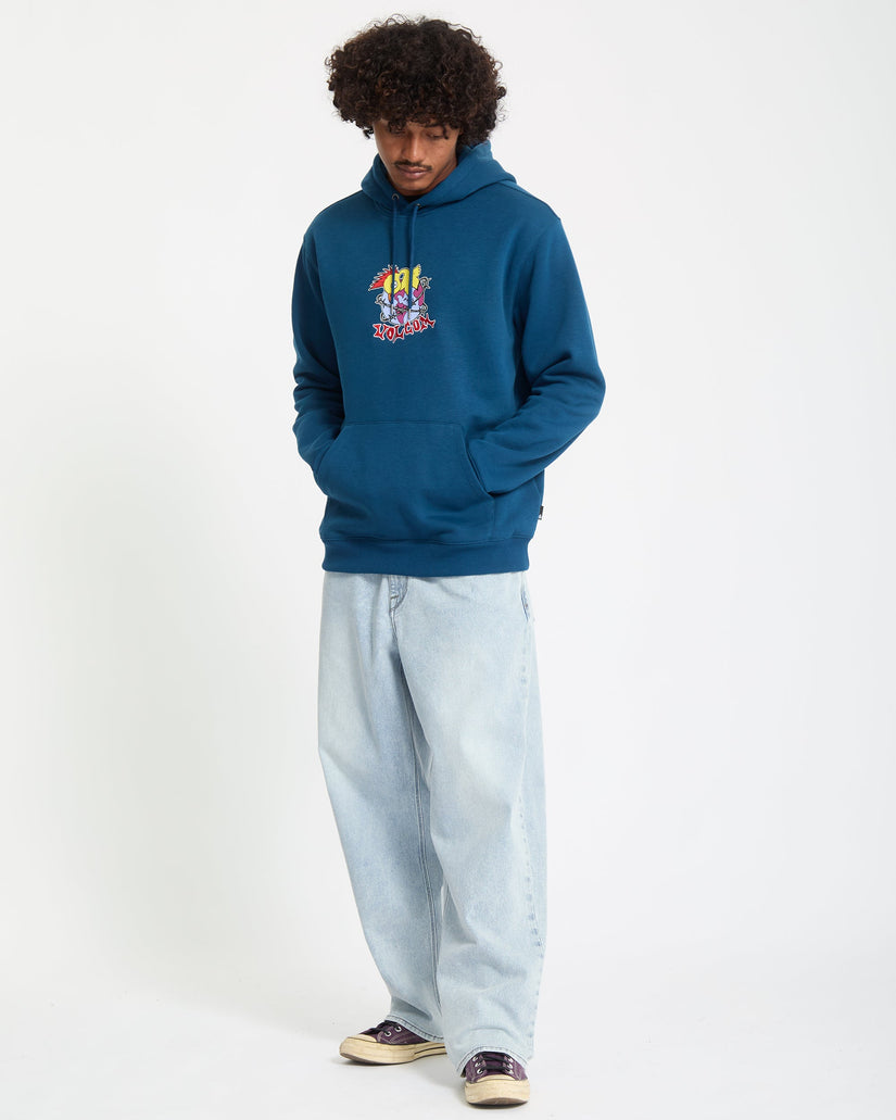 Sudadera Con Capucha Noder - Cosmic Blue