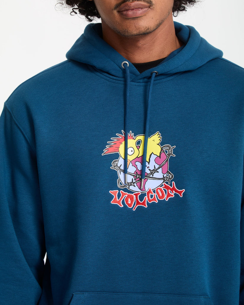 Sudadera Con Capucha Noder - Cosmic Blue