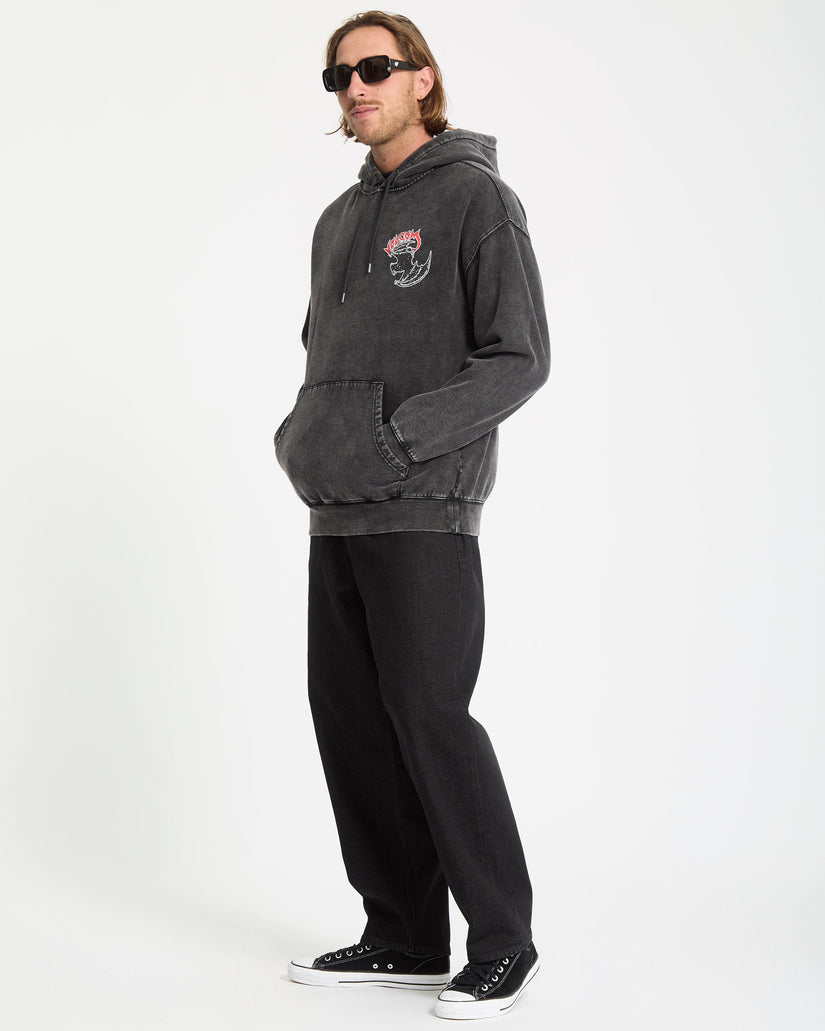Sudadera Con Capucha Nightwasher - Light Acid Black