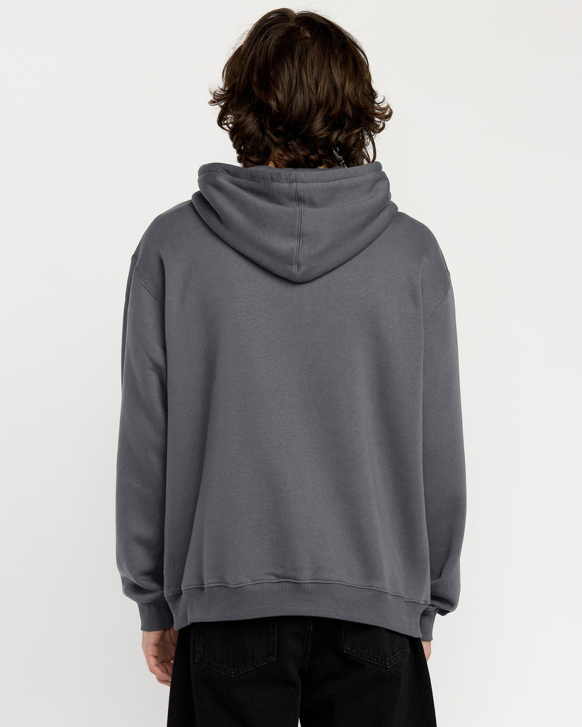 Sudadera Con Capucha Single Stone - Asphalt Black