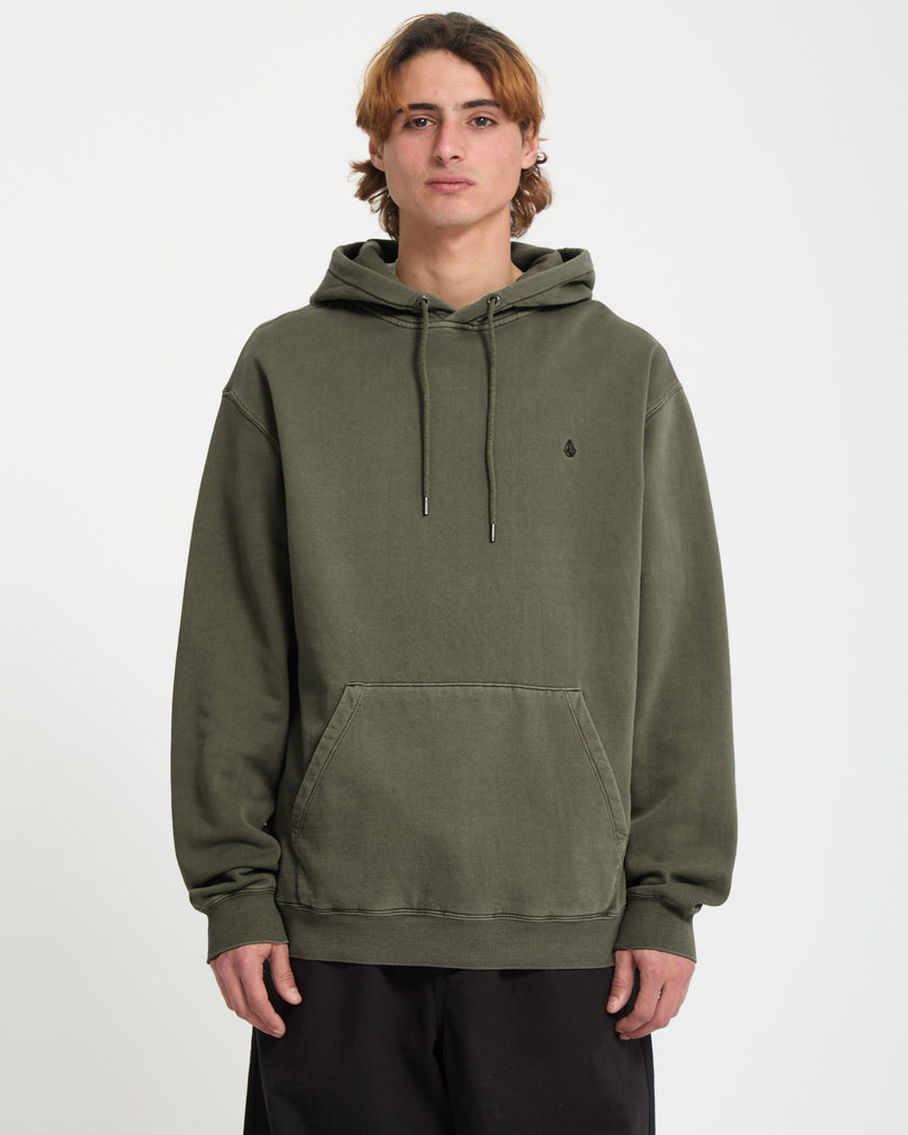 Sudadera con capucha Single Stone - Dark Olive