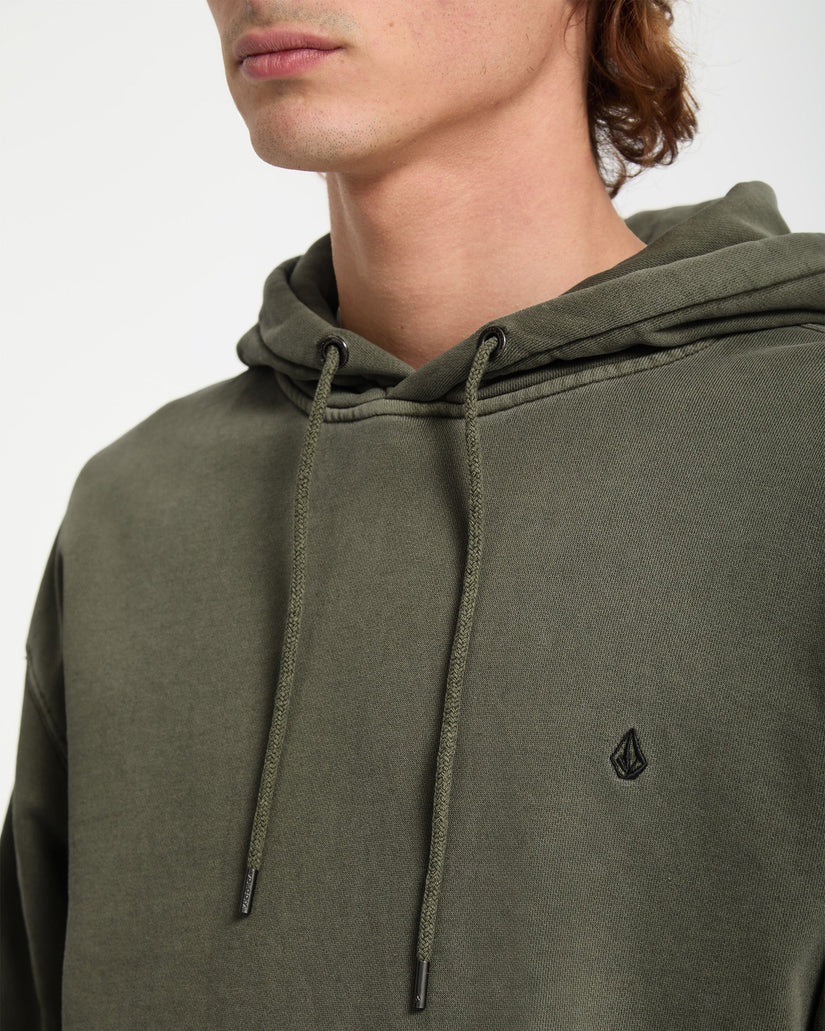 Sudadera con capucha Single Stone - Dark Olive