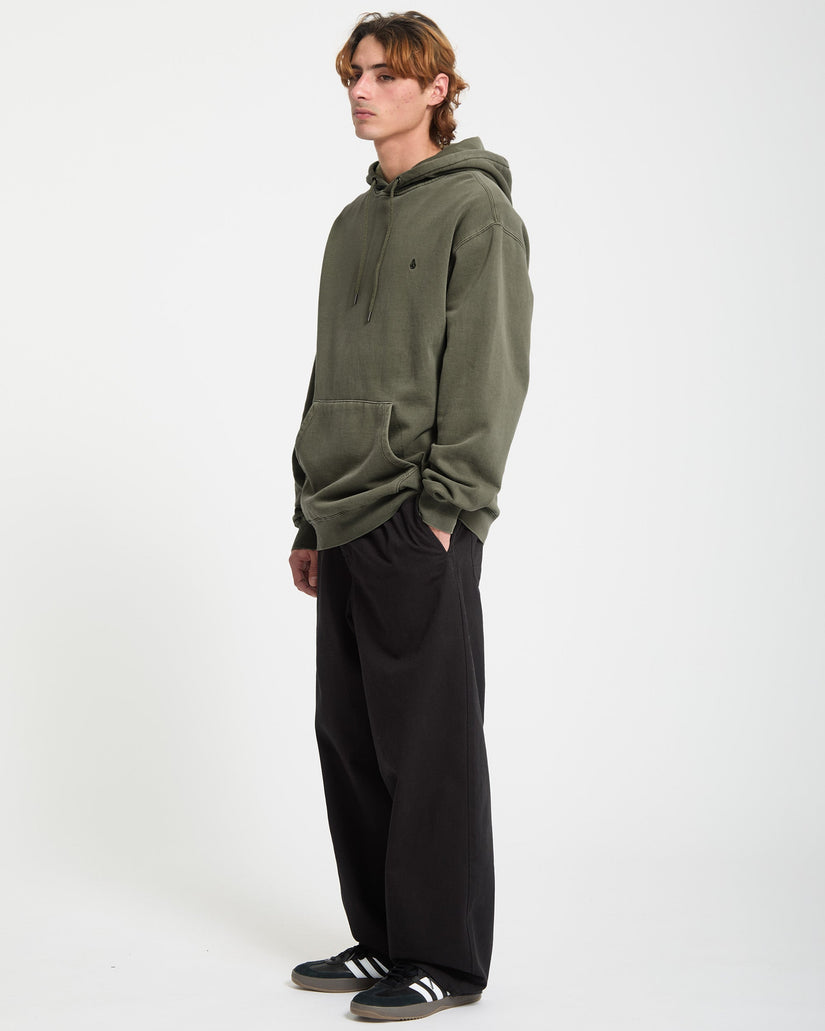 Sudadera con capucha Single Stone - Dark Olive