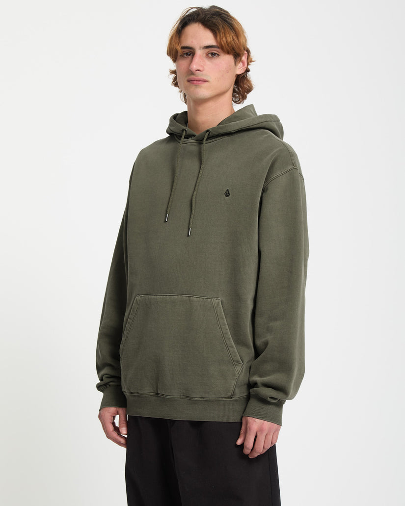 Sudadera con capucha Single Stone - Dark Olive