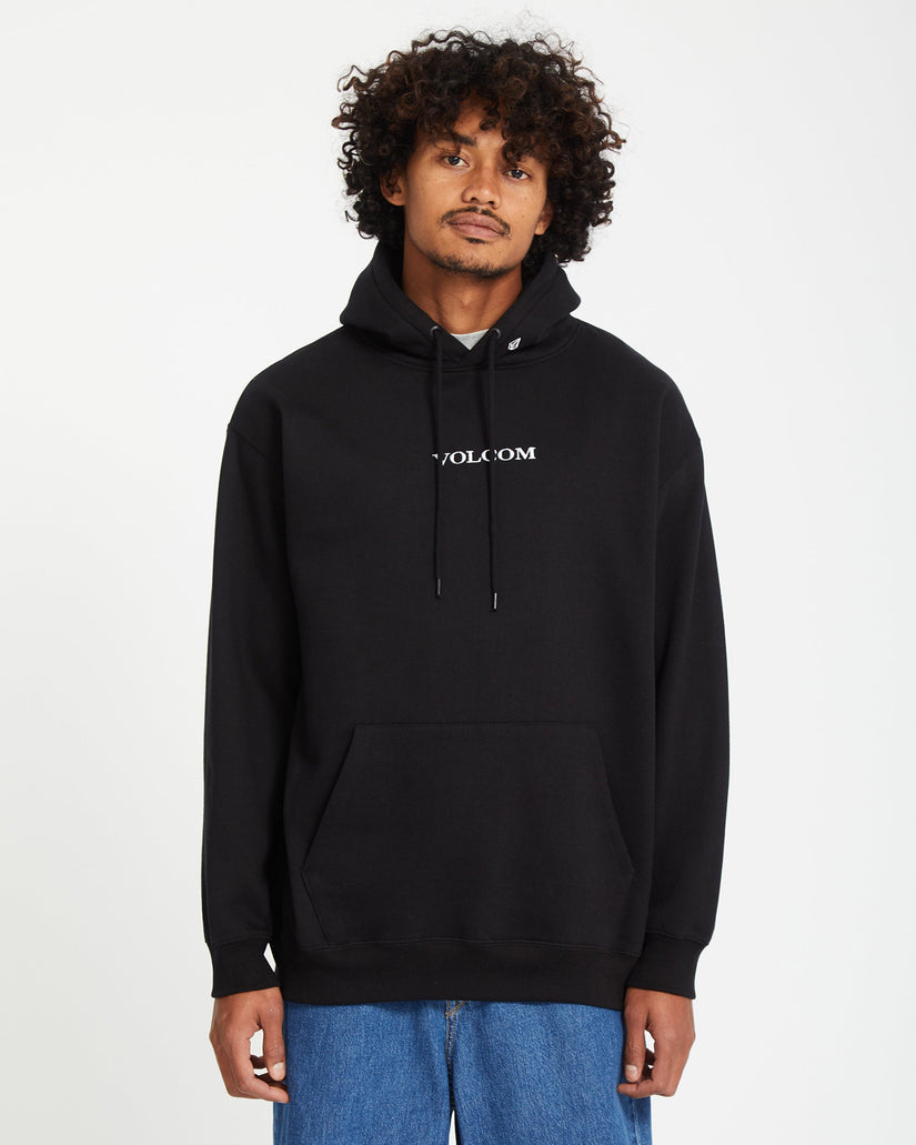 Sudadera Con Capucha Volcom Stone - Black