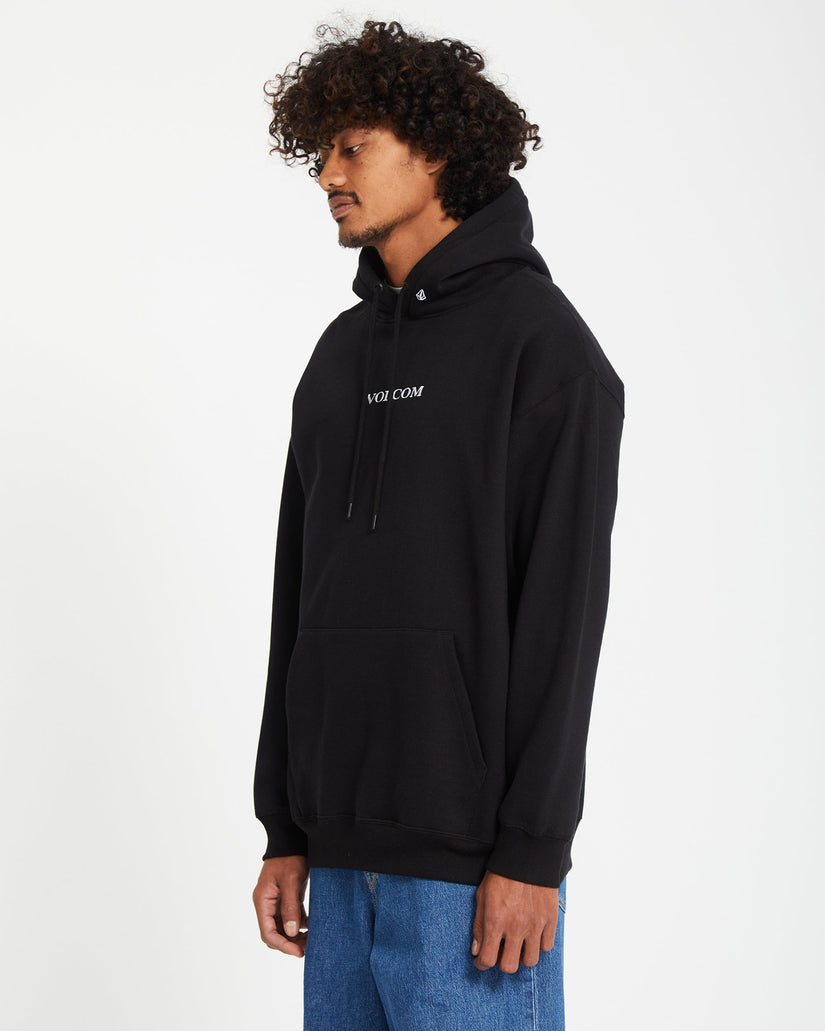 Sudadera Con Capucha Volcom Stone - Black
