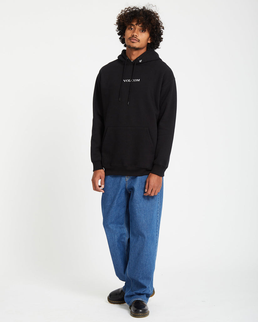 Sudadera Con Capucha Volcom Stone - Black