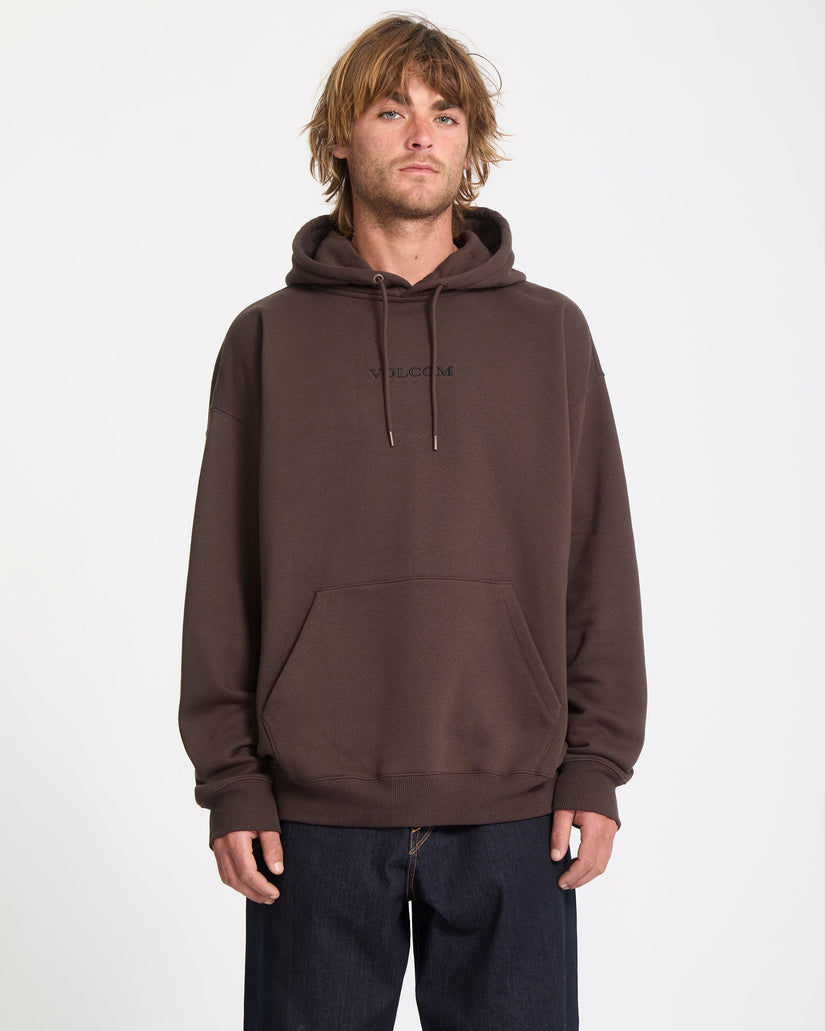 Sudadera Con Capucha Volcom Stone - Cacao