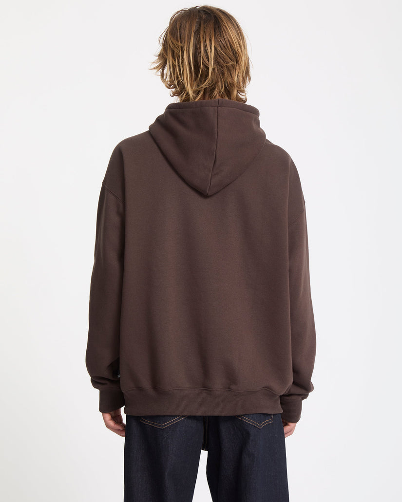 Sudadera Con Capucha Volcom Stone - Cacao