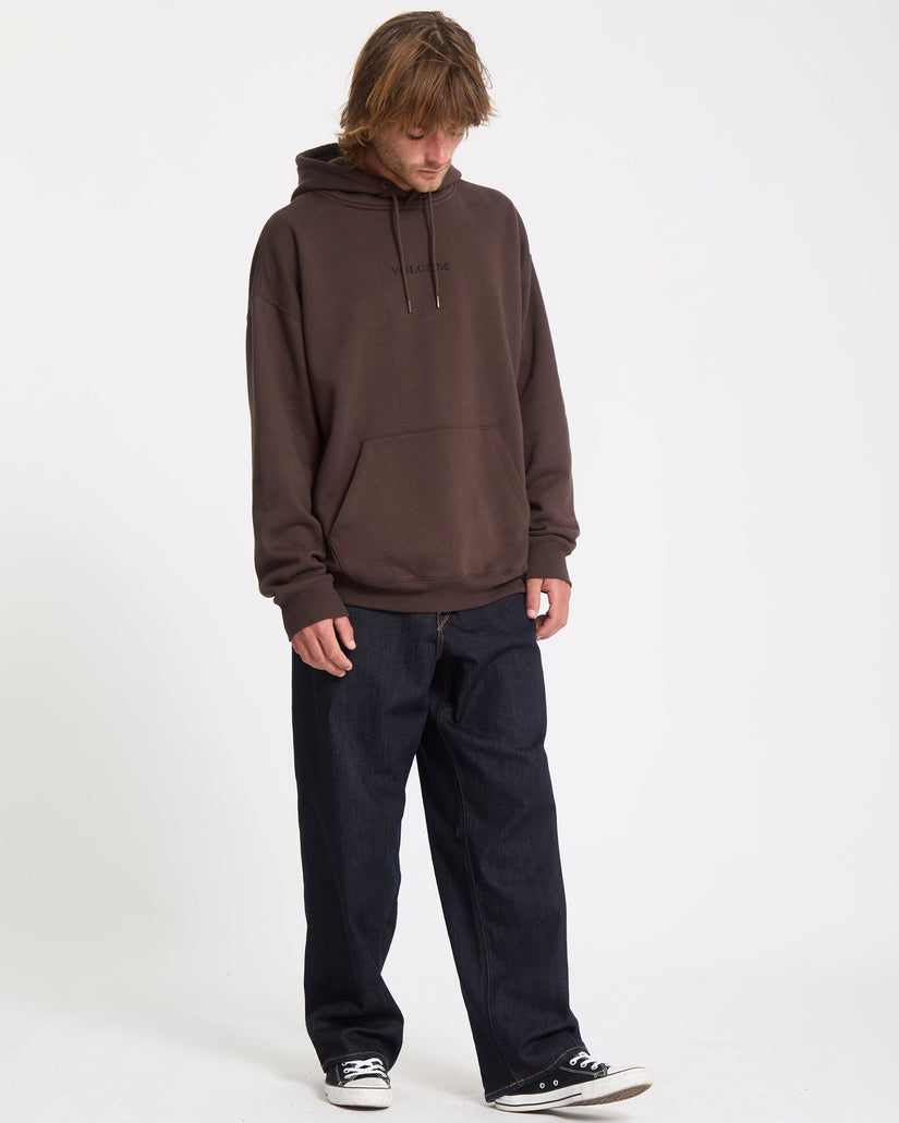 Sudadera Con Capucha Volcom Stone - Cacao