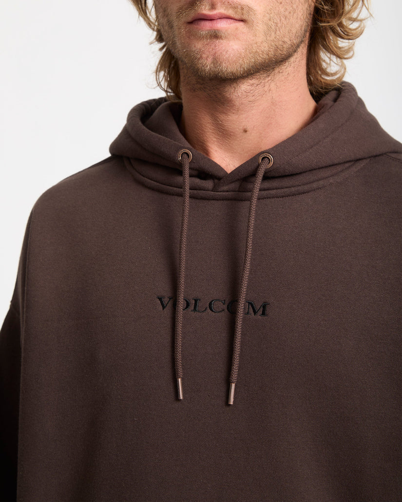 Sudadera Con Capucha Volcom Stone - Cacao