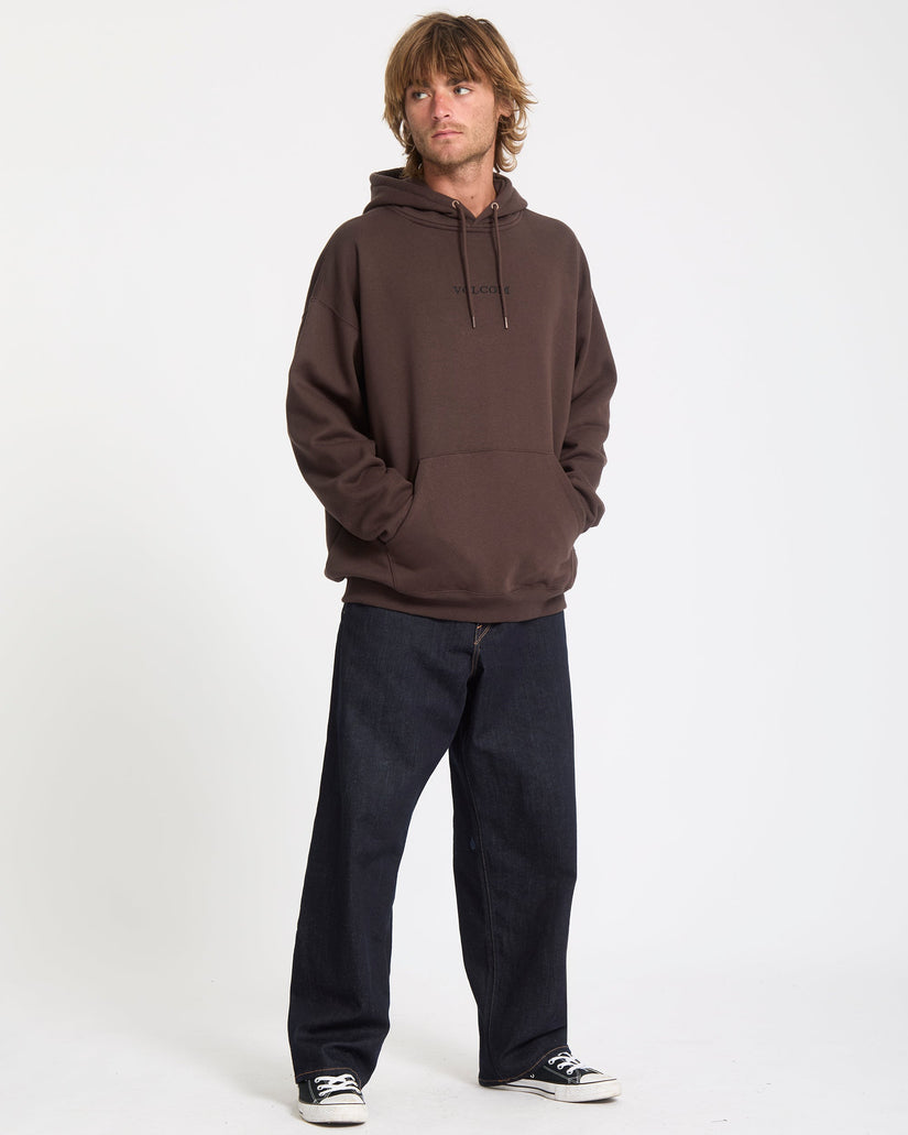 Sudadera Con Capucha Volcom Stone - Cacao