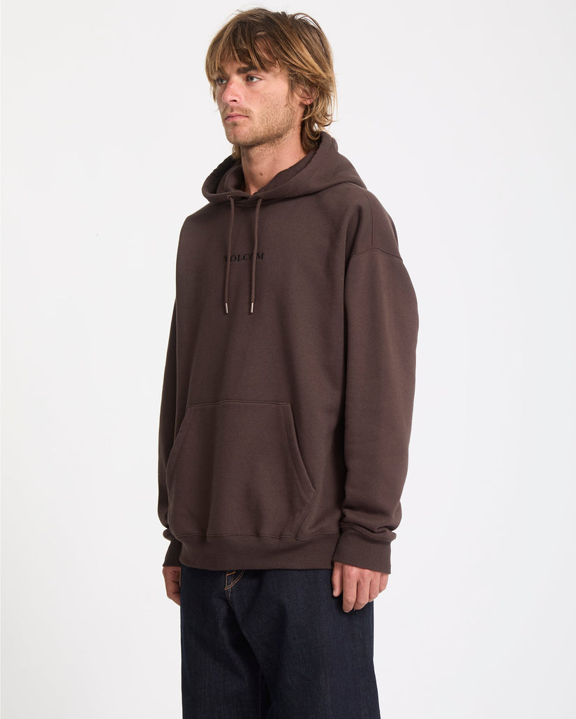 Sudadera Con Capucha Volcom Stone - Cacao