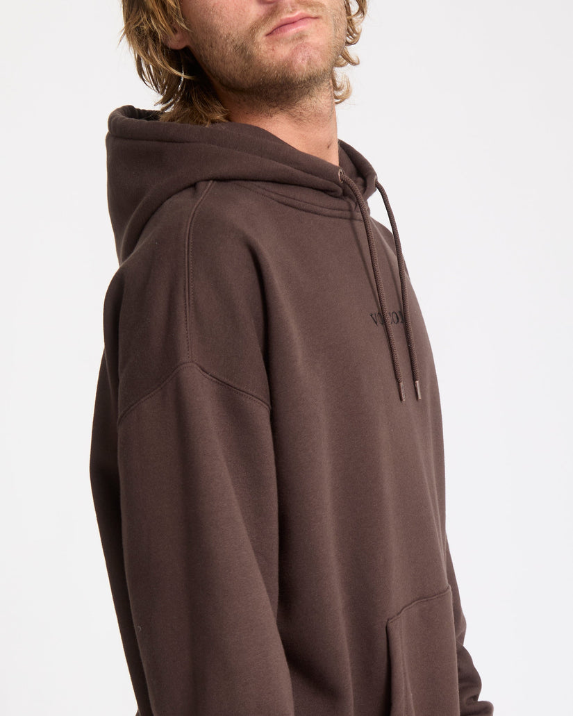Sudadera Con Capucha Volcom Stone - Cacao