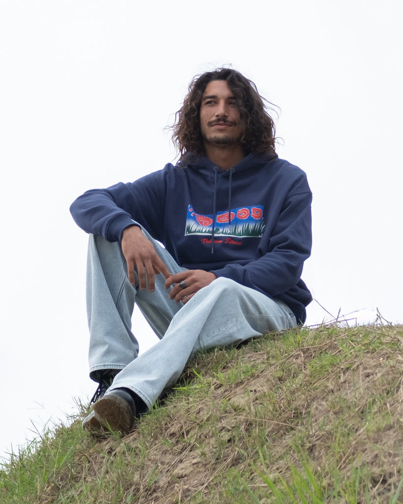 Sudadera con capucha Carrau - Marine