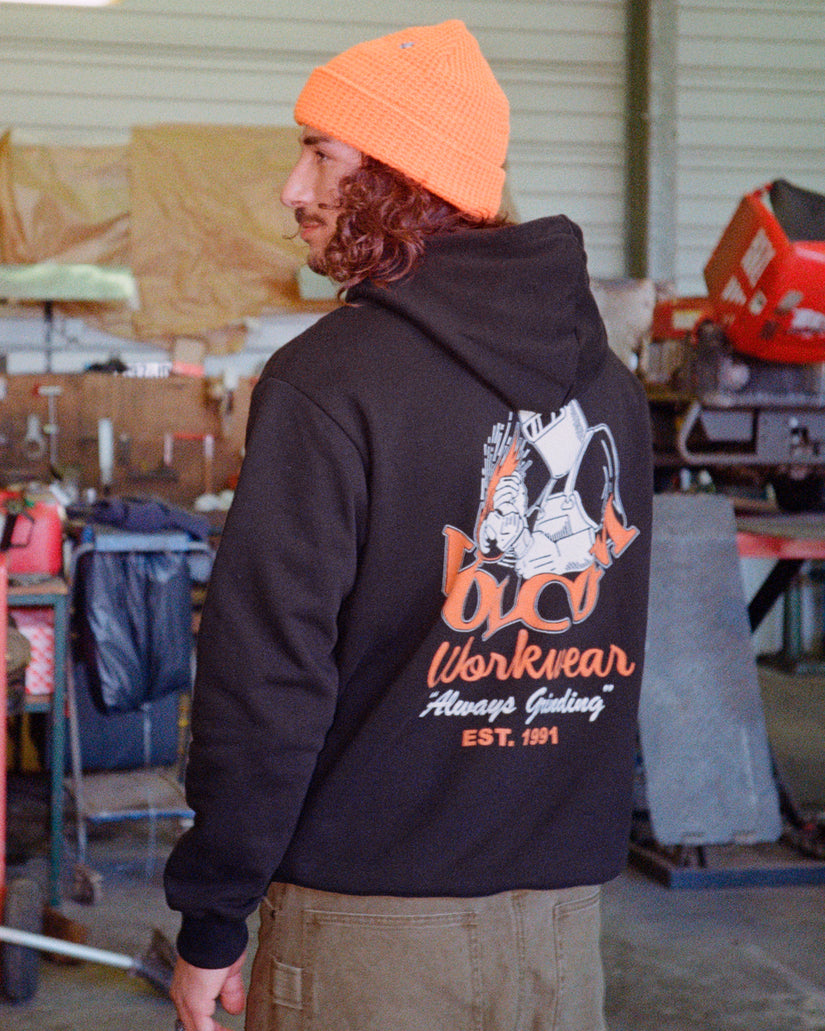 Sudadera con capucha Always Grinding - Black