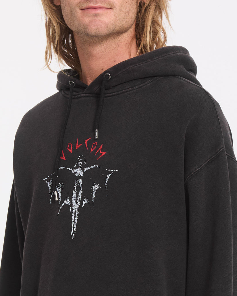 Sudadera con capucha Wrong Angel - Light Acid Black