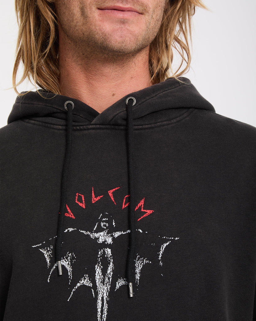 Sudadera con capucha Wrong Angel - Light Acid Black