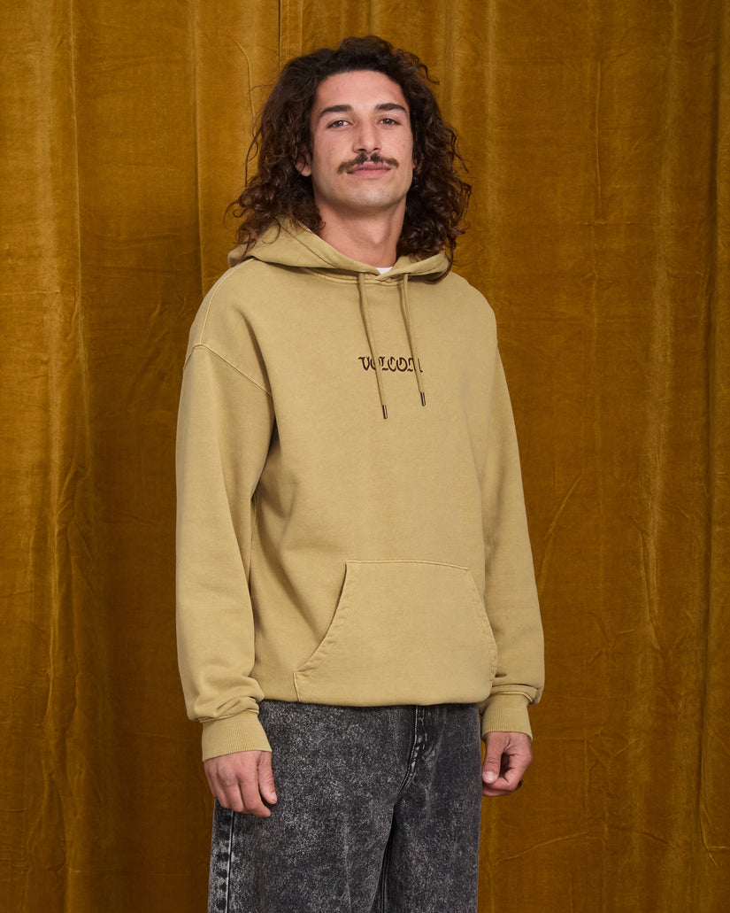 Sudadera con capucha Big Stone - Mustard