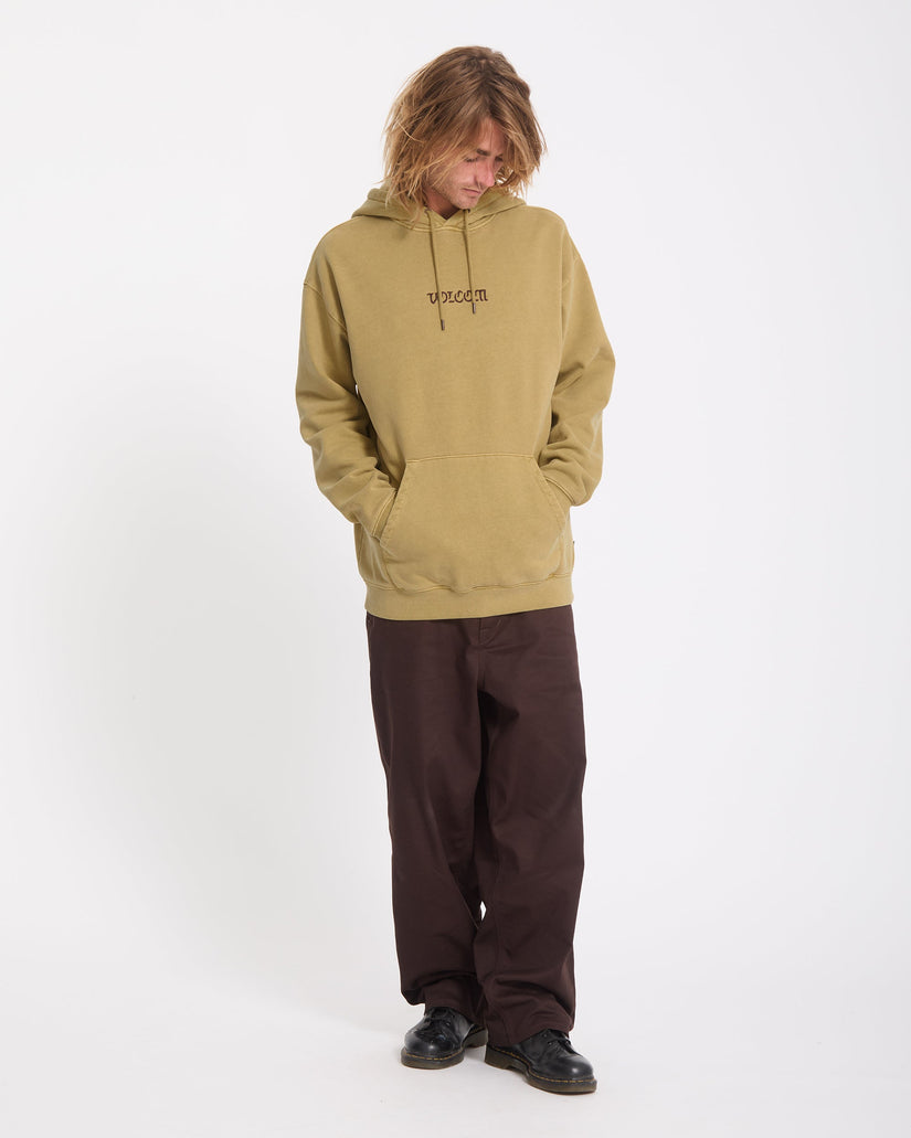 Sudadera con capucha Big Stone - Mustard