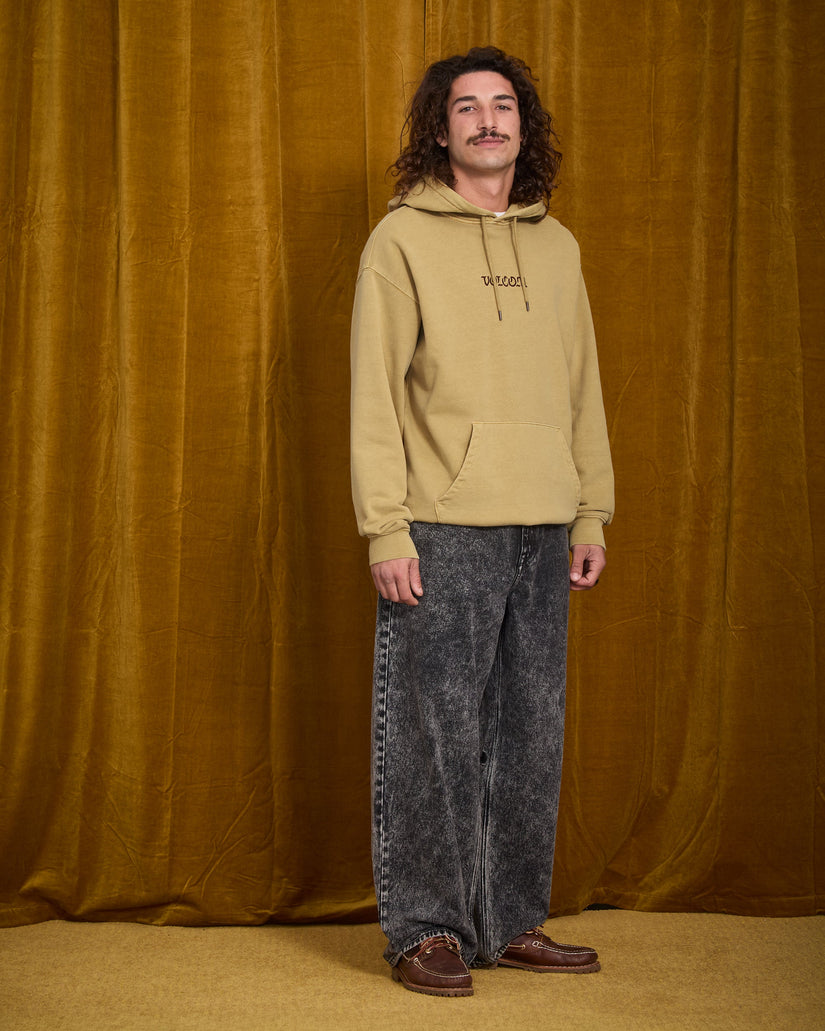 Sudadera con capucha Big Stone - Mustard