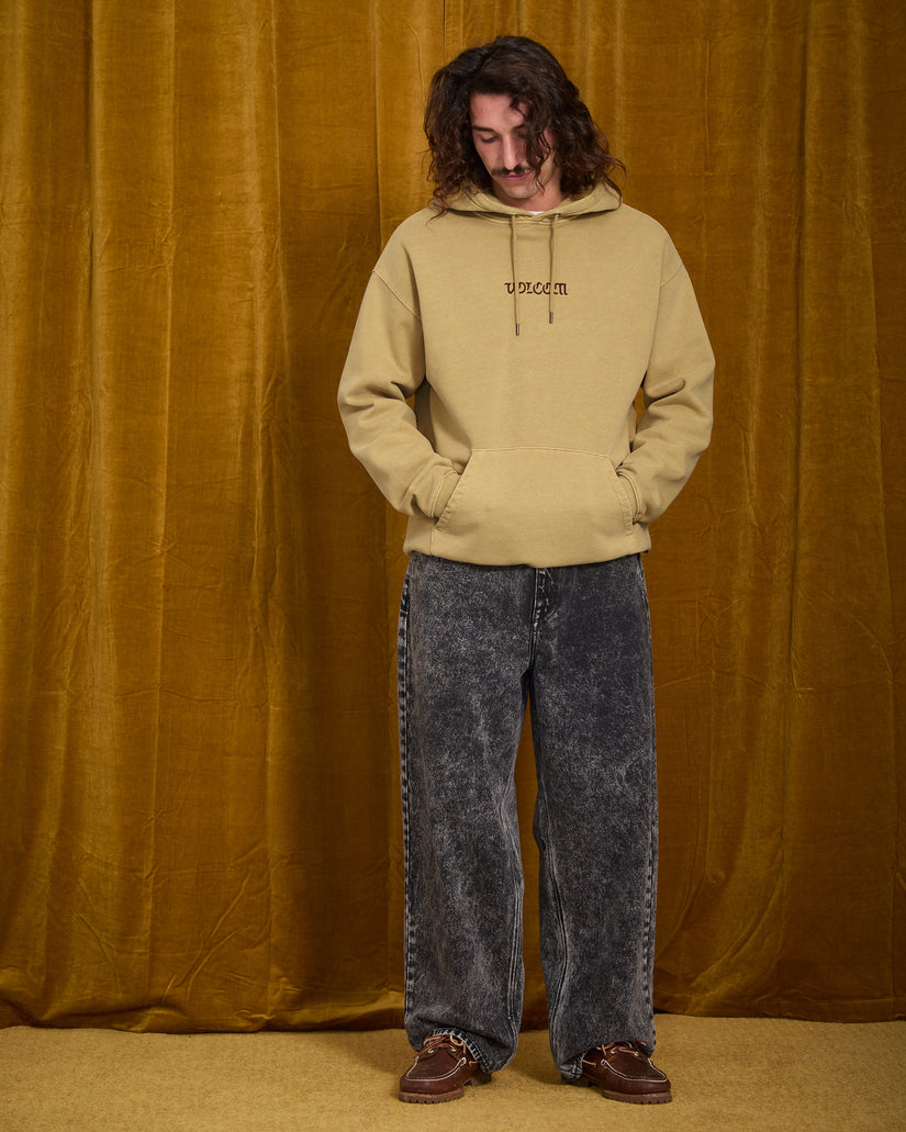 Sudadera con capucha Big Stone - Mustard