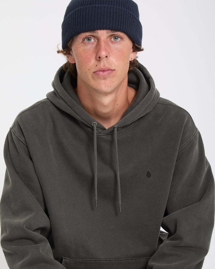 Sudadera con capucha Single Stone - Rinsed Black