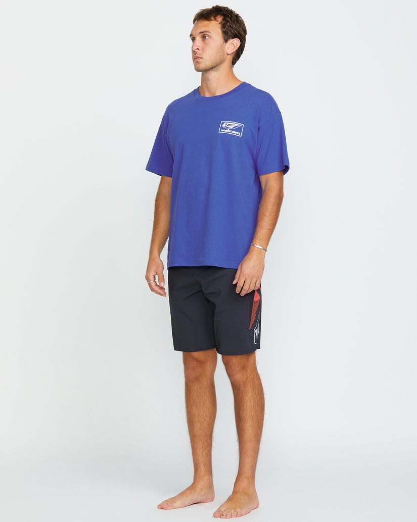 Camiseta Surf Vitals Modstone - ULTRAMARINE