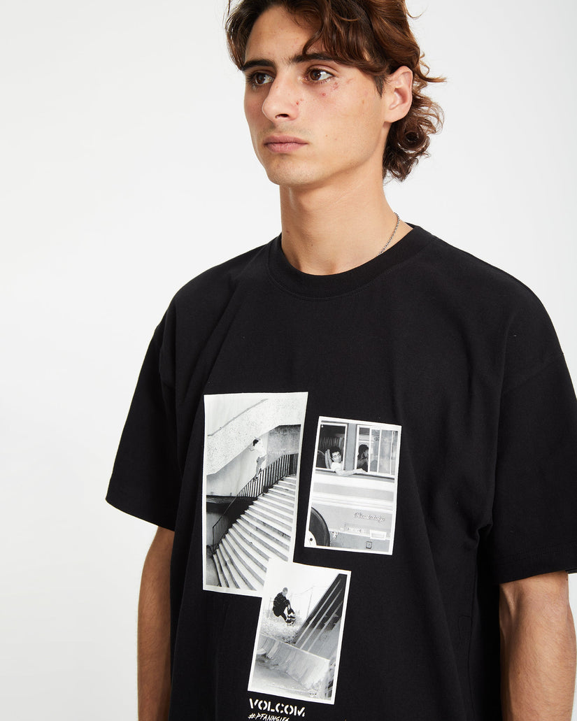 Camiseta Pfanngles - BLACK