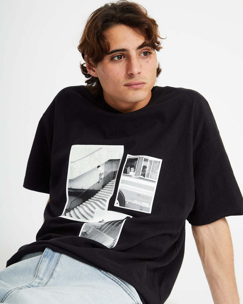 Camiseta Pfanngles - BLACK