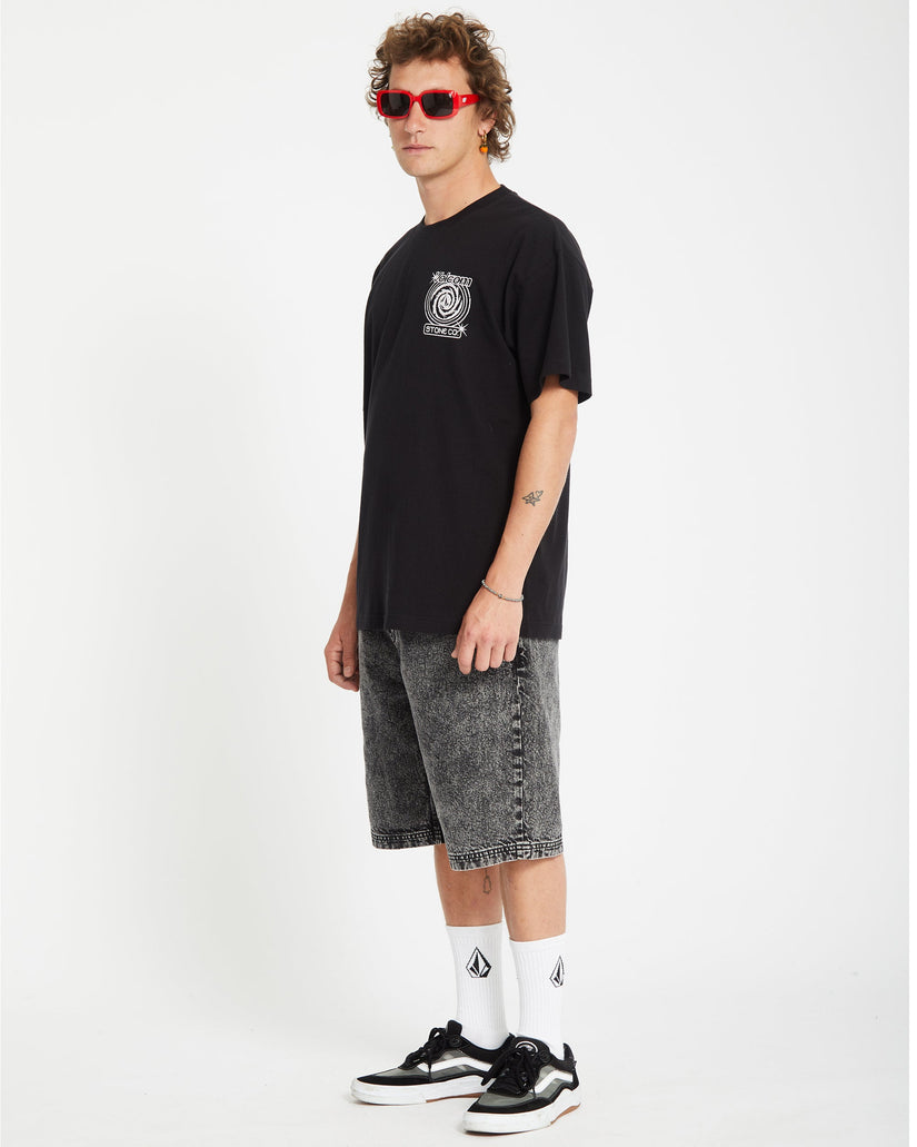 Camiseta Deep Trance - BLACK