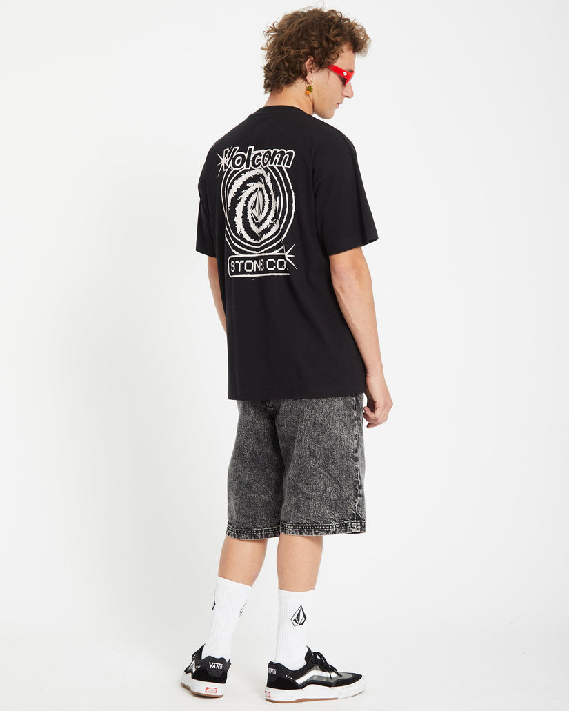 Camiseta Deep Trance - BLACK