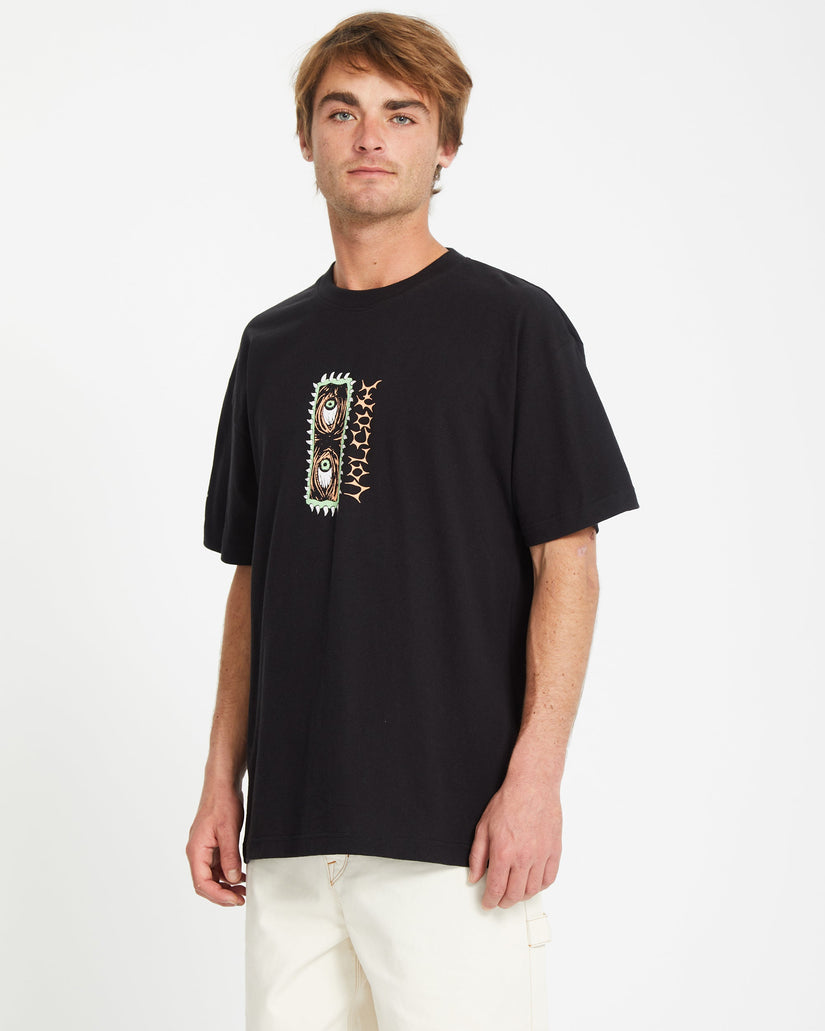 Camiseta Eye Rust - BLACK