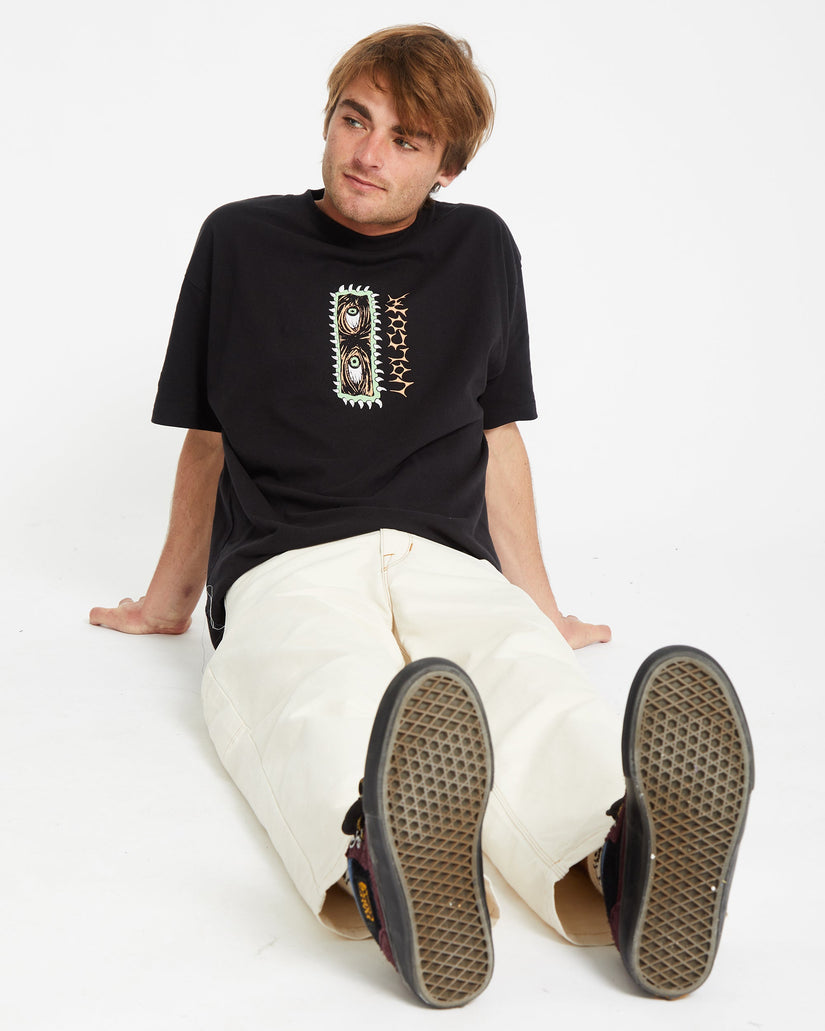 Camiseta Eye Rust - BLACK