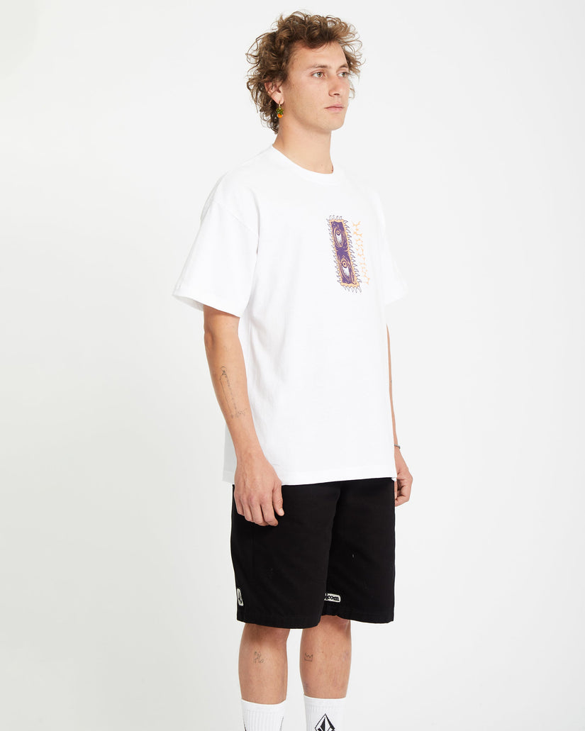 Camiseta Eye Rust - WHITE