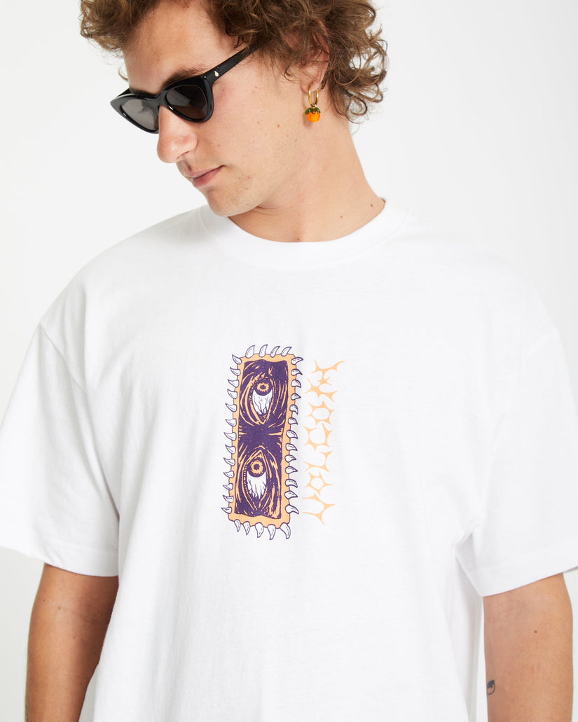 Camiseta Eye Rust - WHITE