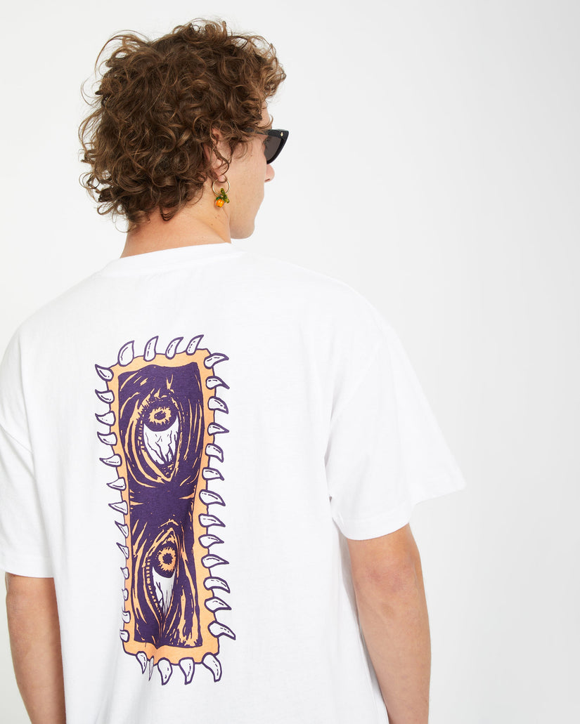 Camiseta Eye Rust - WHITE