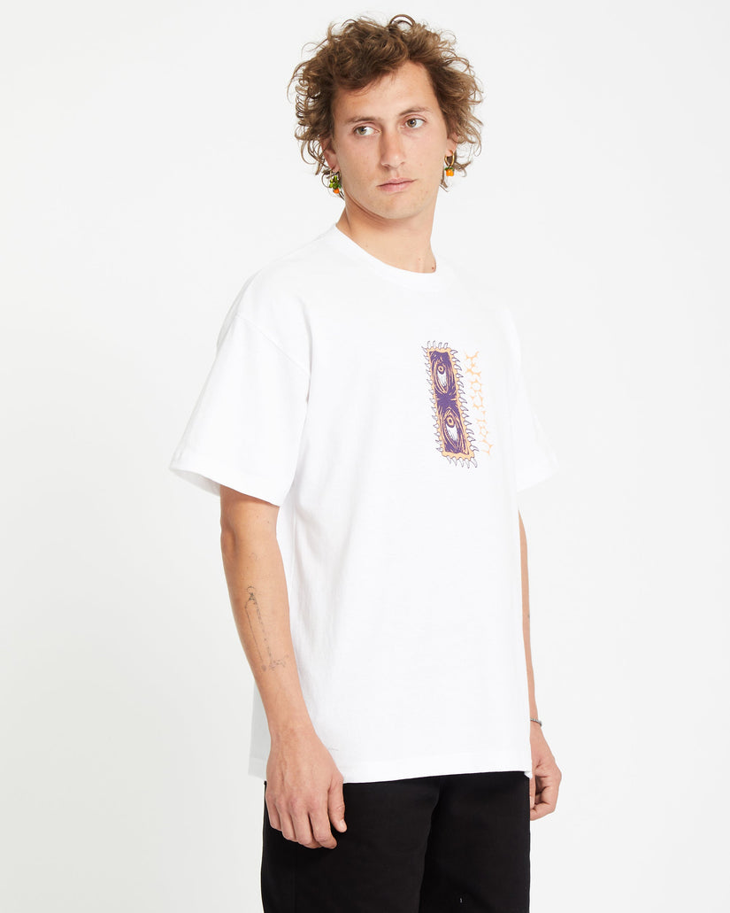 Camiseta Eye Rust - WHITE