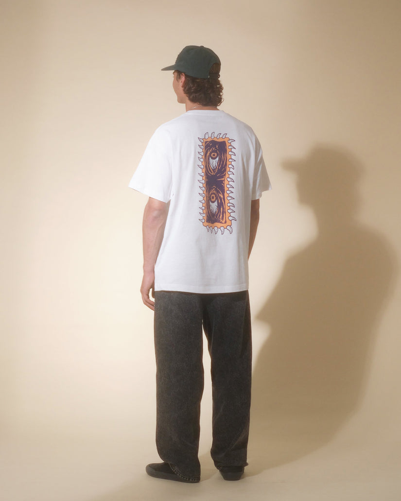 Camiseta Eye Rust - WHITE