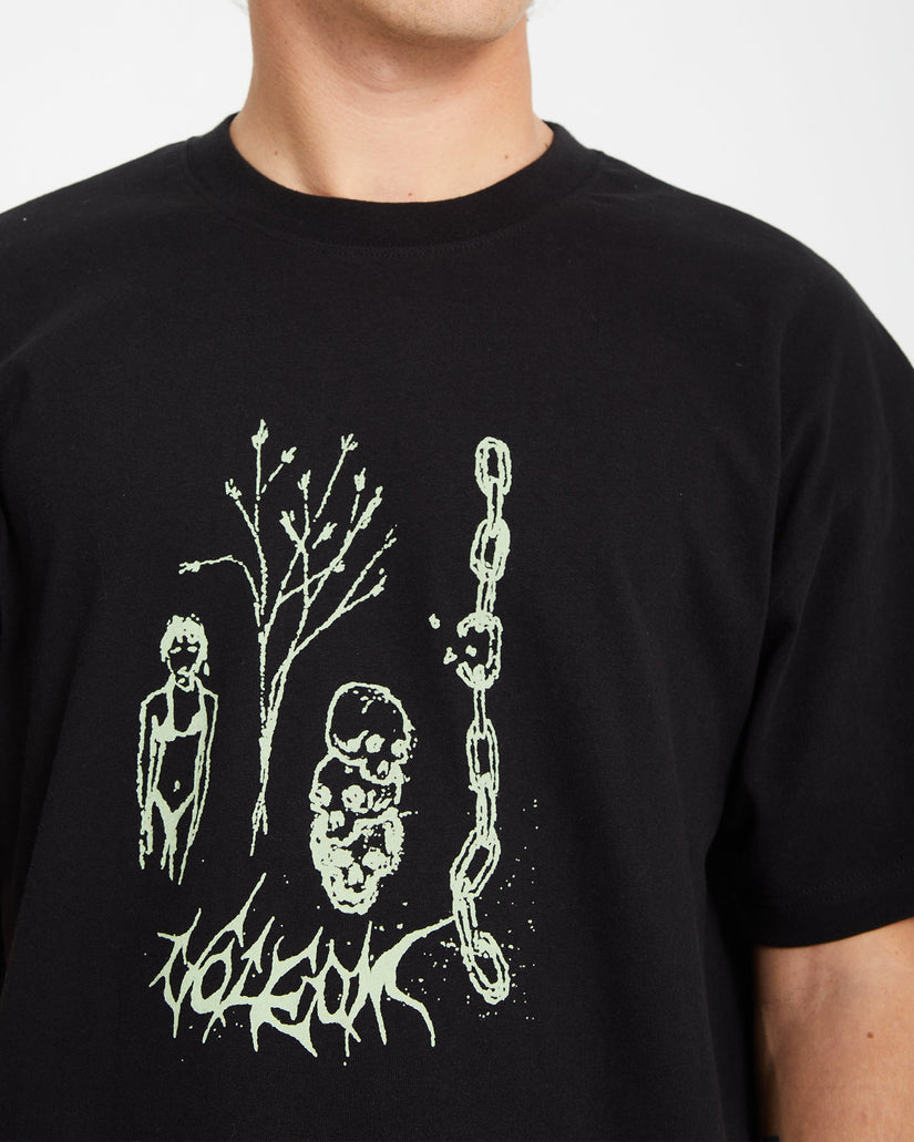 Camiseta Poetic Dess - BLACK