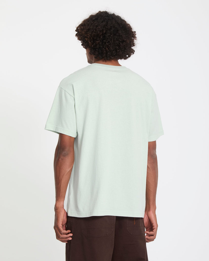 Camiseta Issam Auptel - Pale Aqua