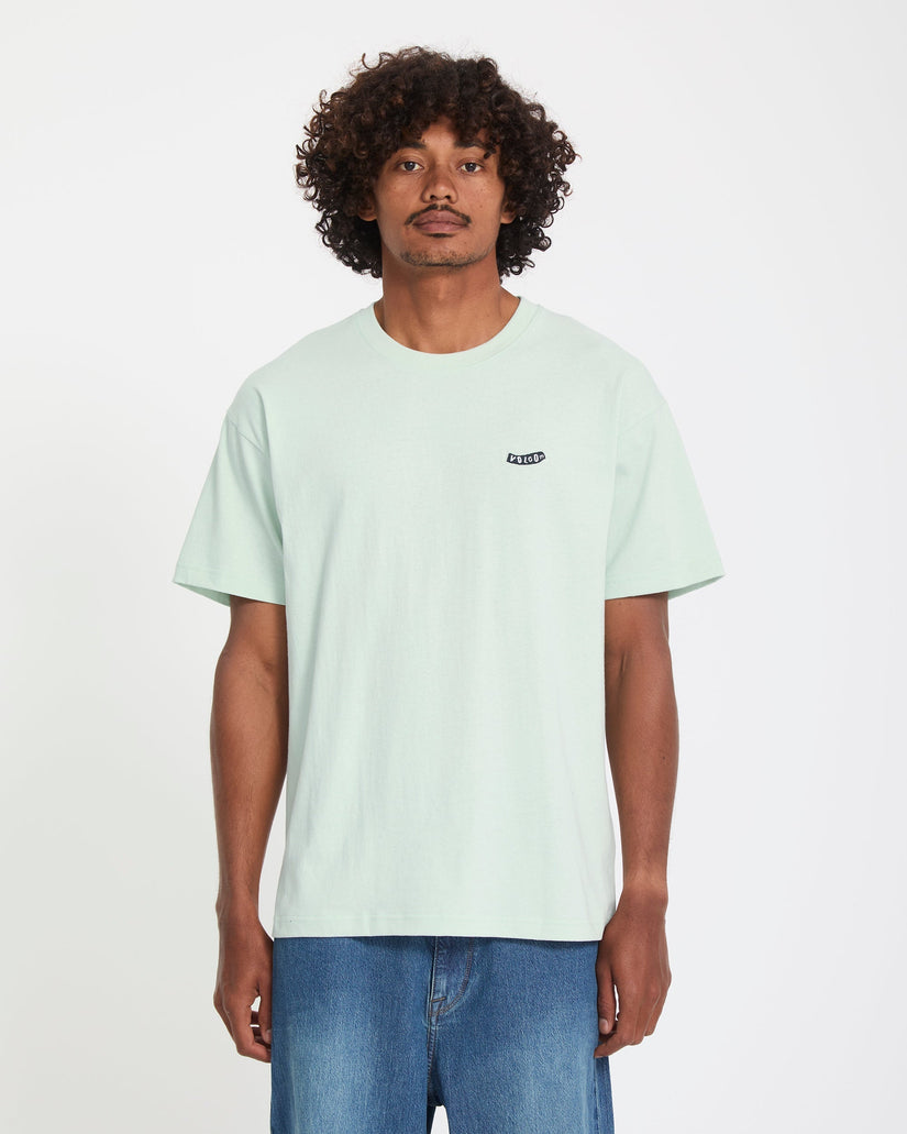 Camiseta Pistol Stone - Pale Aqua