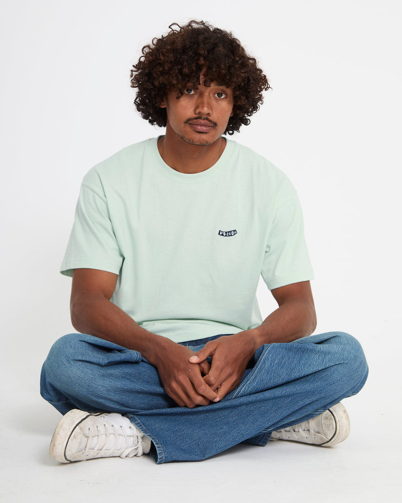 Camiseta Pistol Stone - Pale Aqua