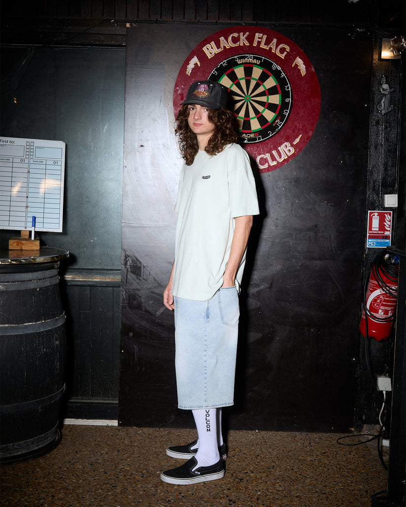 Camiseta Pistol Stone - Pale Aqua