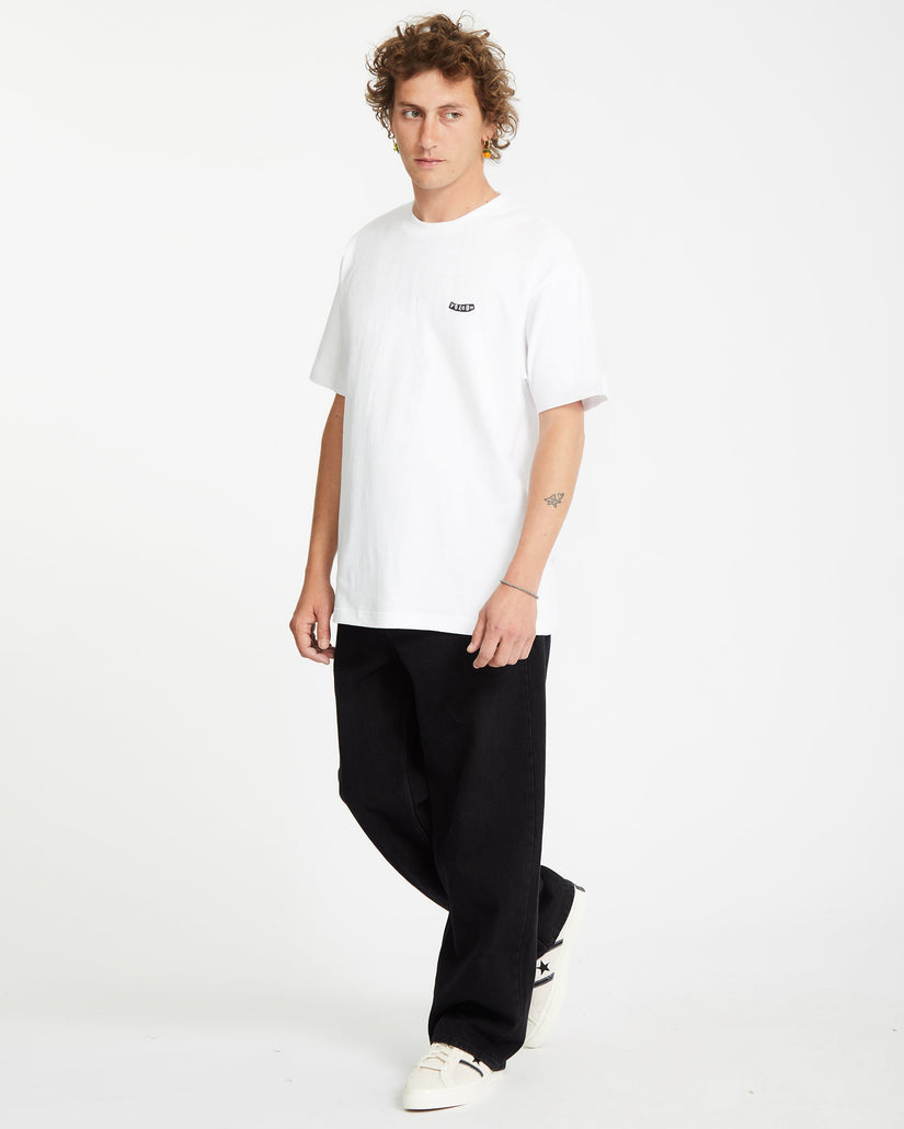Camiseta Pistol Stone - White